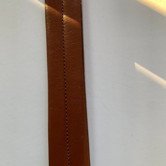 ITALIAN Men's LEATHER BELT Made in Italy Sz 40 - Picture 5 of 13